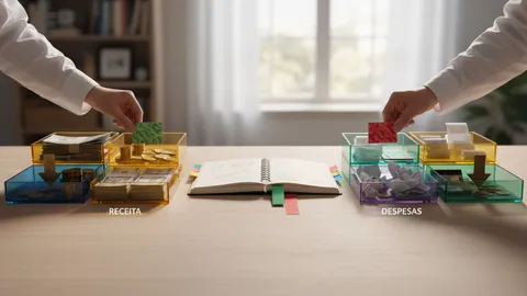 receitas e despesas