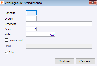 Avaliação de Atendimento