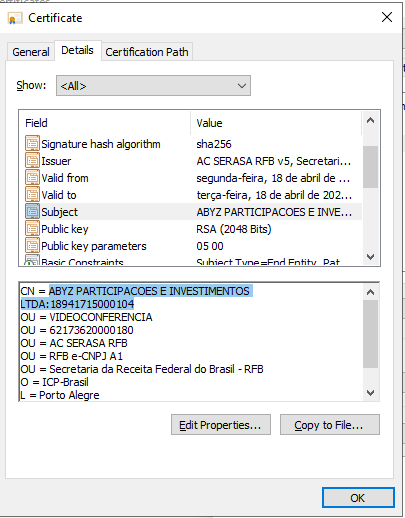 Subject Certificado.png