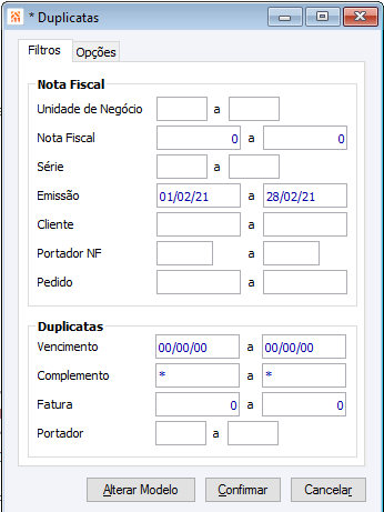 Faturamento Rotinas 2