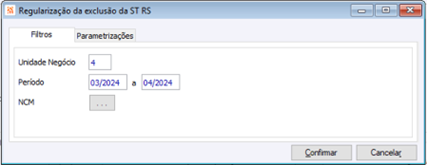 Regularização da Exclusão