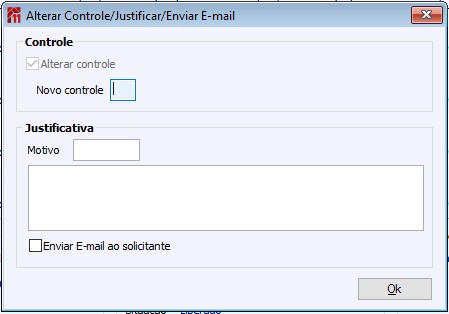 Controle Crédito Botão Altera Controle