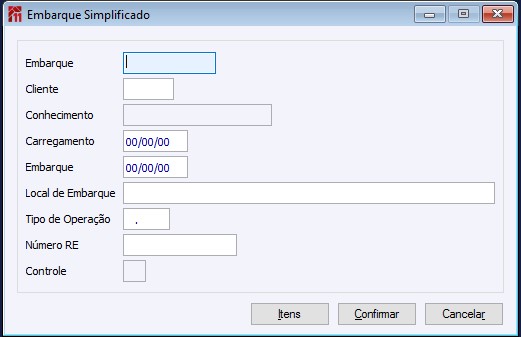 Embarque Simplificado