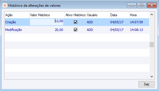 Matriz de Serviços de Terceiros a Pagar