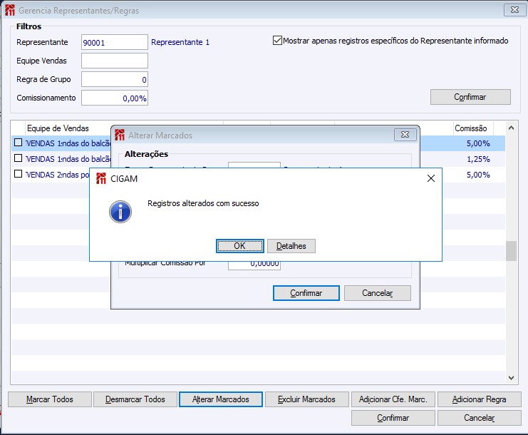 Faturamento Cadastros 25
