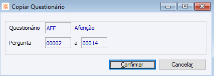 Copiar Questionário