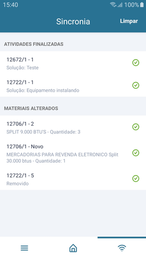 Sincronização Automática