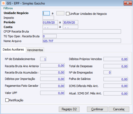 GIS EPP - Simples Gaúcho