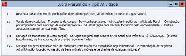 CSLL IRPJ lucro presumido2
