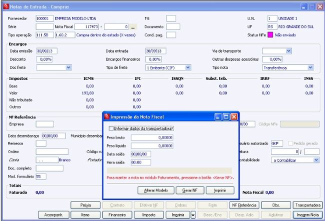 CM Gera Crédito ICMS Presumido 12