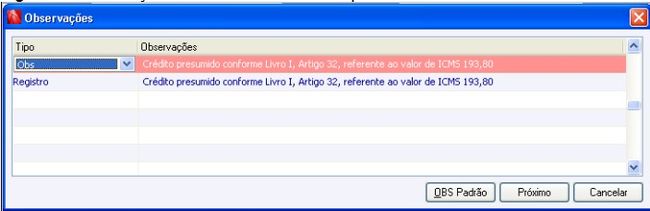 CM Gera Crédito ICMS Presumido 13