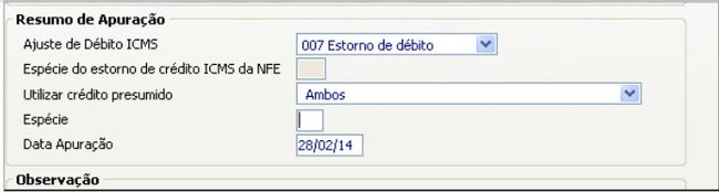 CM Gera Crédito ICMS Presumido 14