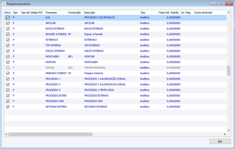 Nova Engenharia Busca do Processo