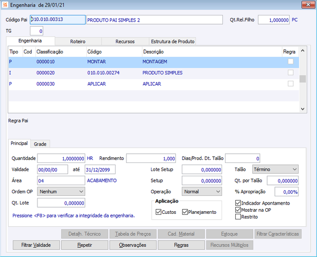 Engenharia Intermediário