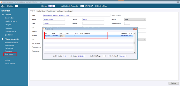 Cadastro_Empresa_Ocorrencias_Remocao_Registro_Exclusao