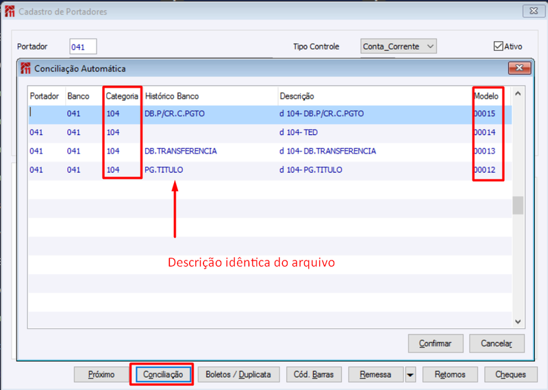 Arquivo:Cadastro Portador Botão Conciliação.png