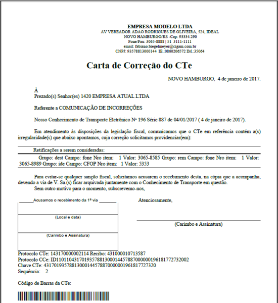 Arquivo:Carta de Correção CTe 3.png