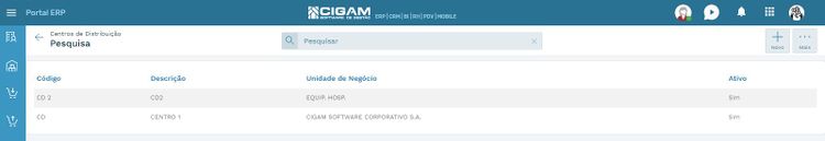 Centro de Distribuição ME