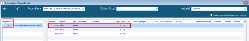 Classificação_Fiscal_Pai_com_as_Classificações_Fiscais_Filhas_vinculadas_Gerenciador_.Regras_Fiscais