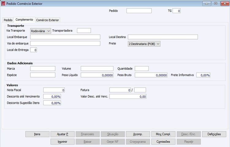 Comércio Exterior exportação 11