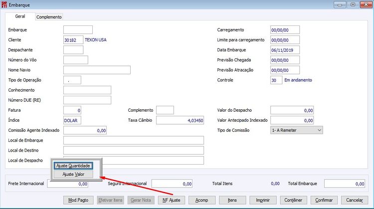 Comércio Exterior exportação 31