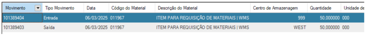 Integração CIGAM vs WMS Fullsoft - Serviços - ApontamentoSeparacaoItemRequisicao