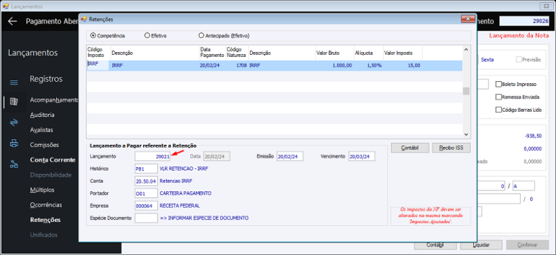 Arquivo:Controle de retenções em adiantamentos a fornecedores 0031.png