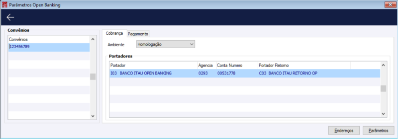 Arquivo:Convenio cadastrado ITAU.png