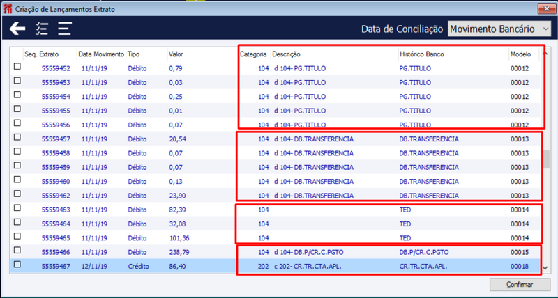 Arquivo:Criação de Lançamentos Extrato.png