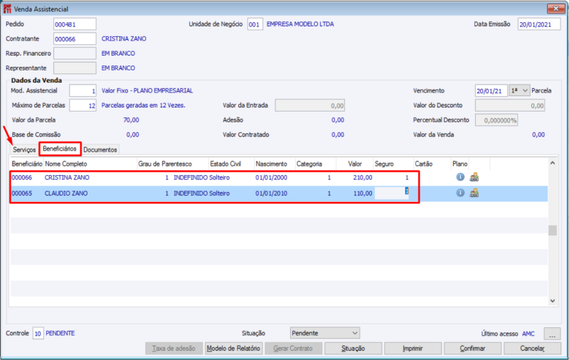 Arquivo:Criacao Contrato Venda Assistencial Add Beneficiário2.png