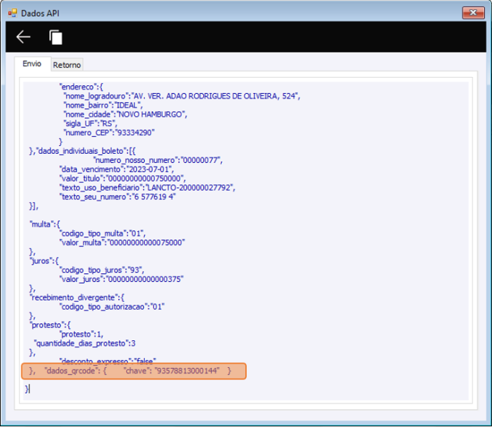Arquivo:Dados QRCode Itau JSON.png