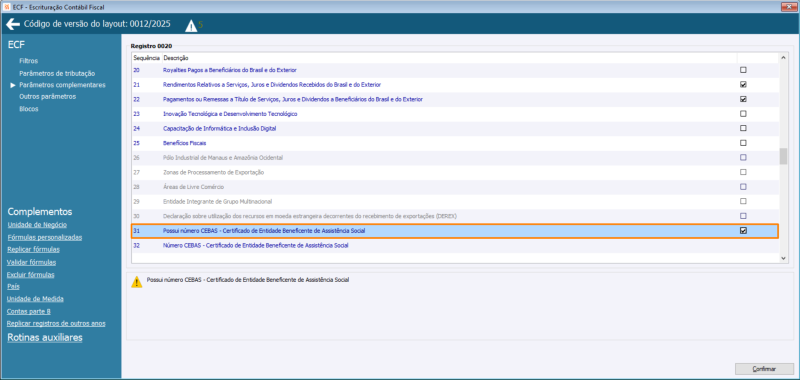 Arquivo:ECF 2026-PARAMETROS COMPLEMENTARES 31.png