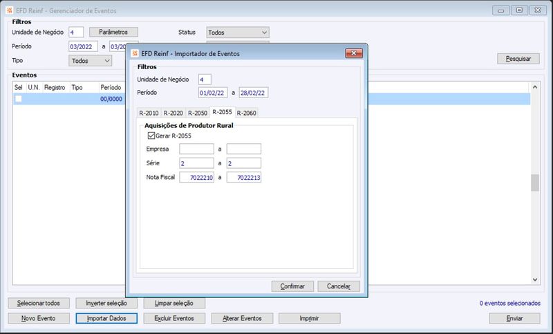 Arquivo:EFD REINF Importar dados R2055a.png