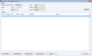 EFD Reinf - Gerenciador de Eventos