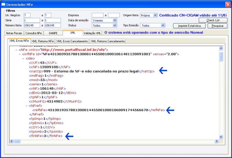 Arquivo:Estorno de NFe não Cancelada no Prazo Legal 19.png