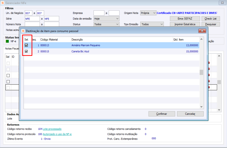 Eventos Apuração IBS e CBS 34