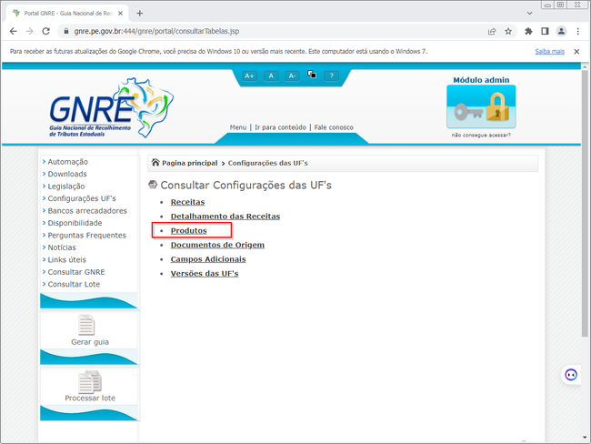 GNRE Online