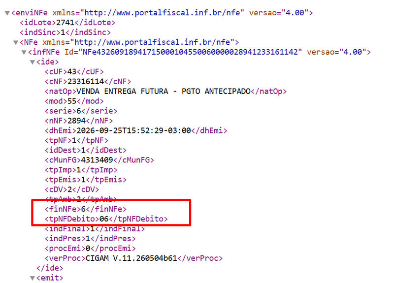 Arquivo:FAQ NFDebitoPagAntecTO5922DebitoXML.png