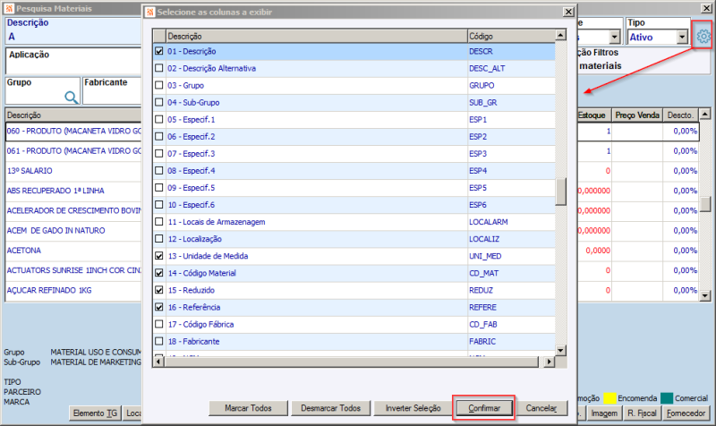 Arquivo:FAQ PesquisaMateriaisRetornoLinhasConfirmar.png