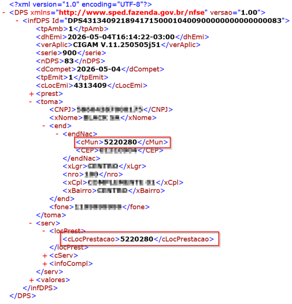 Arquivo:FAQ cLocPrestacaoTributaTomadorXML.png