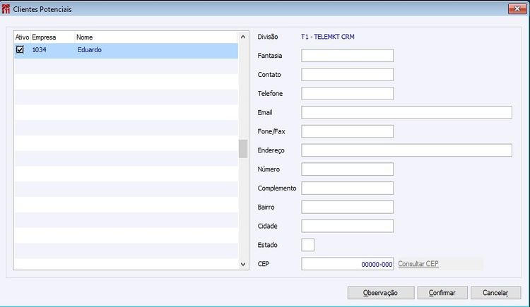 Faturamento Cadastros 4