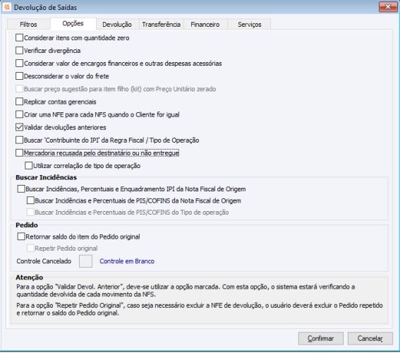 Faturamento Rotinas 36