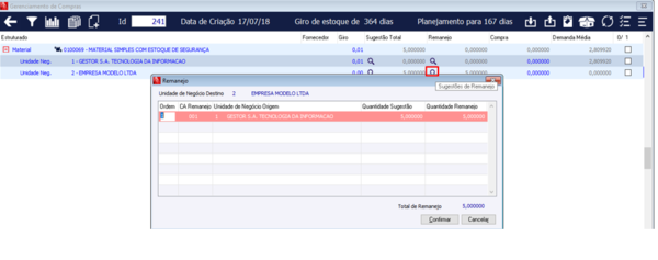 Gerenciamento de Compras