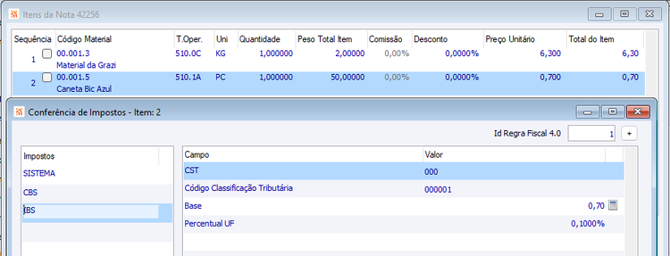 Gerenciador Notas de Débito 23