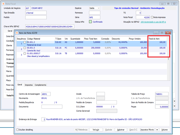 Gerenciador Notas de Débito 28