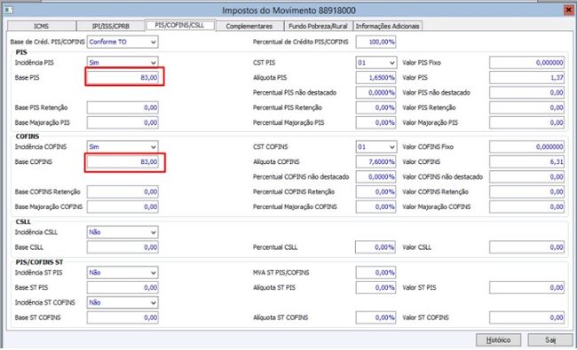ICMS disp MG 10