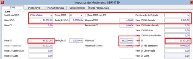 Impostos do Movimento