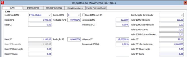 Impostos do Movimento