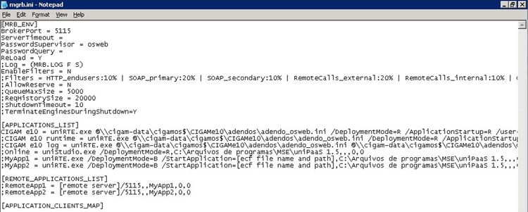Instalação do Gestão Serviço Web
