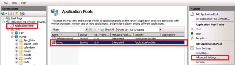 Instalação do Gestão Serviço Web